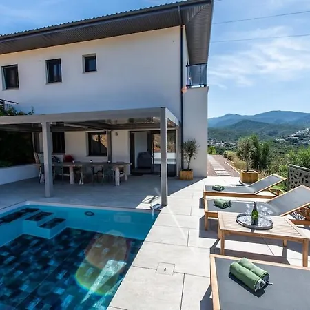 Nouveau ! Maison De Standing Avec Piscine Et Climatisation Entre Et Montagnes Albitreccia