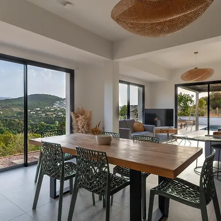 Nouveau ! Maison De Standing Avec Piscine Et Climatisation Entre Et Montagnes Villa Albitreccia
